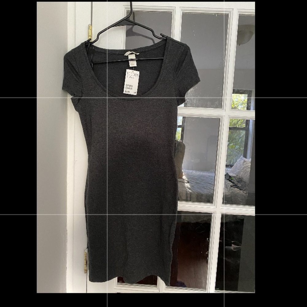 H&M Grey Tight Dress